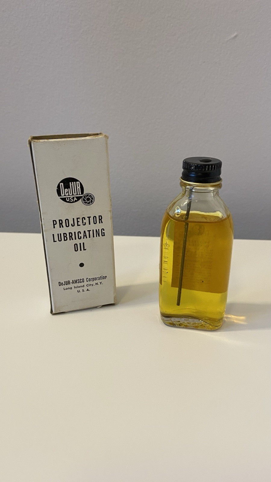 DeJur Vintage PROJECTOR LUBRICATING OIL