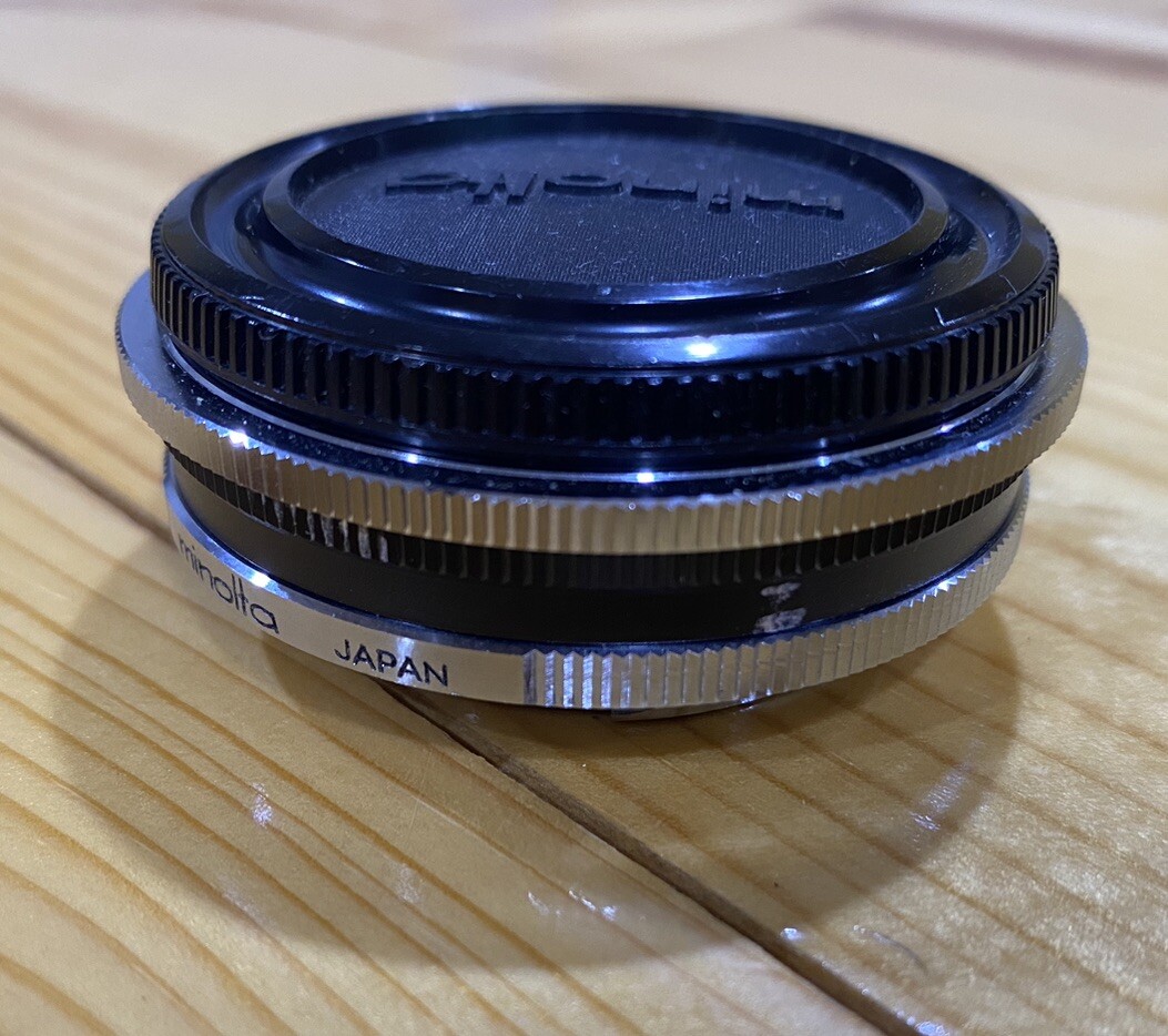 Genuine Minolta EL / EB & No1 Extension Tube Adapter With Cap