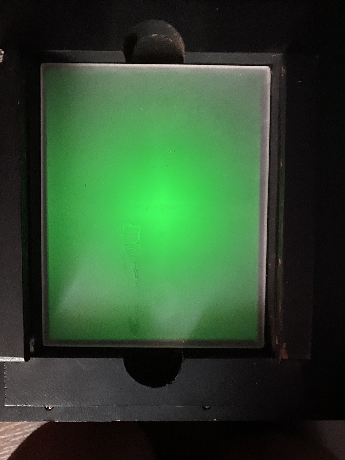 Antique Curtis Color Glass Plate Negative Contact Printer Photograph Darkroom