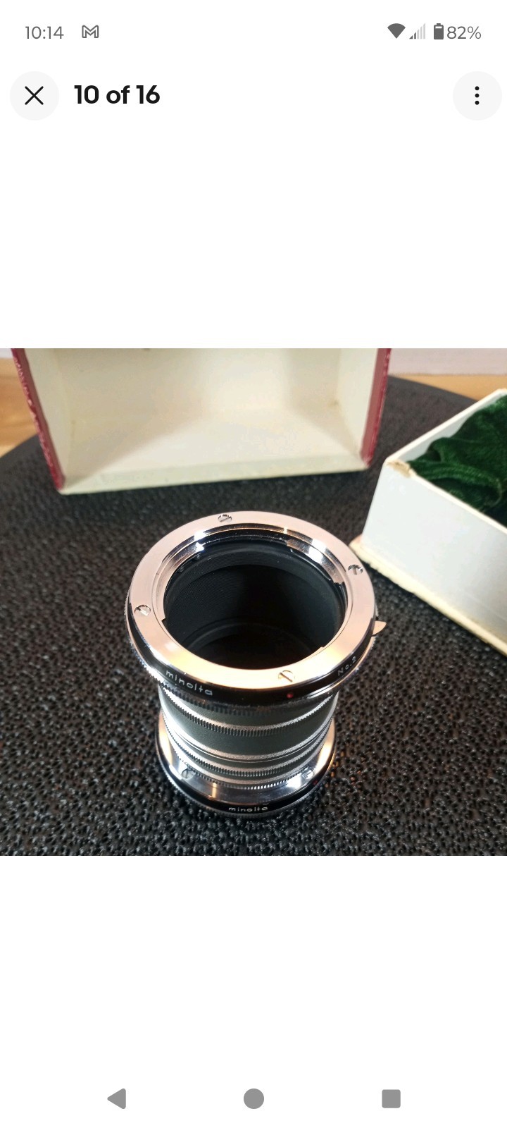Minolta Extension Tube Set for Minolta-SR CAT SR-501