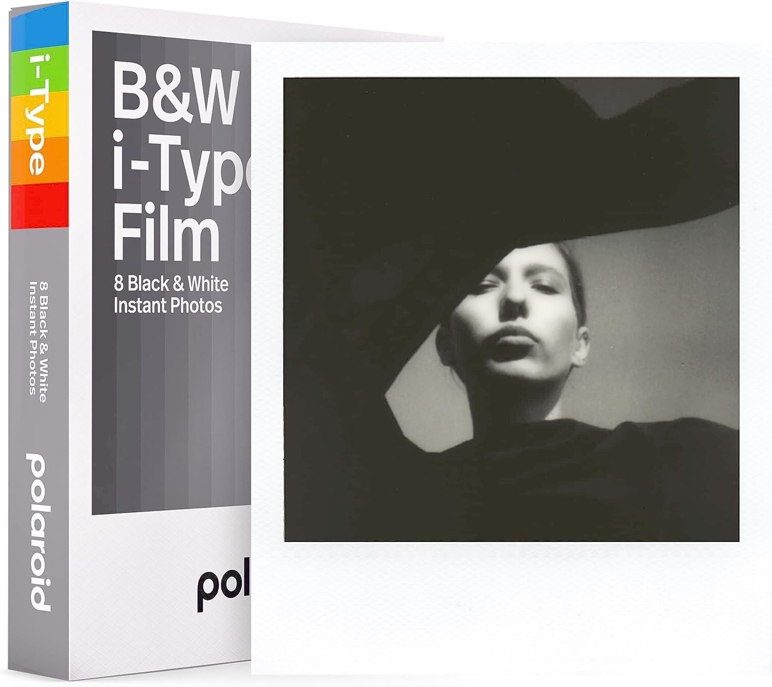 Polaroids Black & White Instant Film, 2 Pack, 16 Photos, B&W Film Works with …