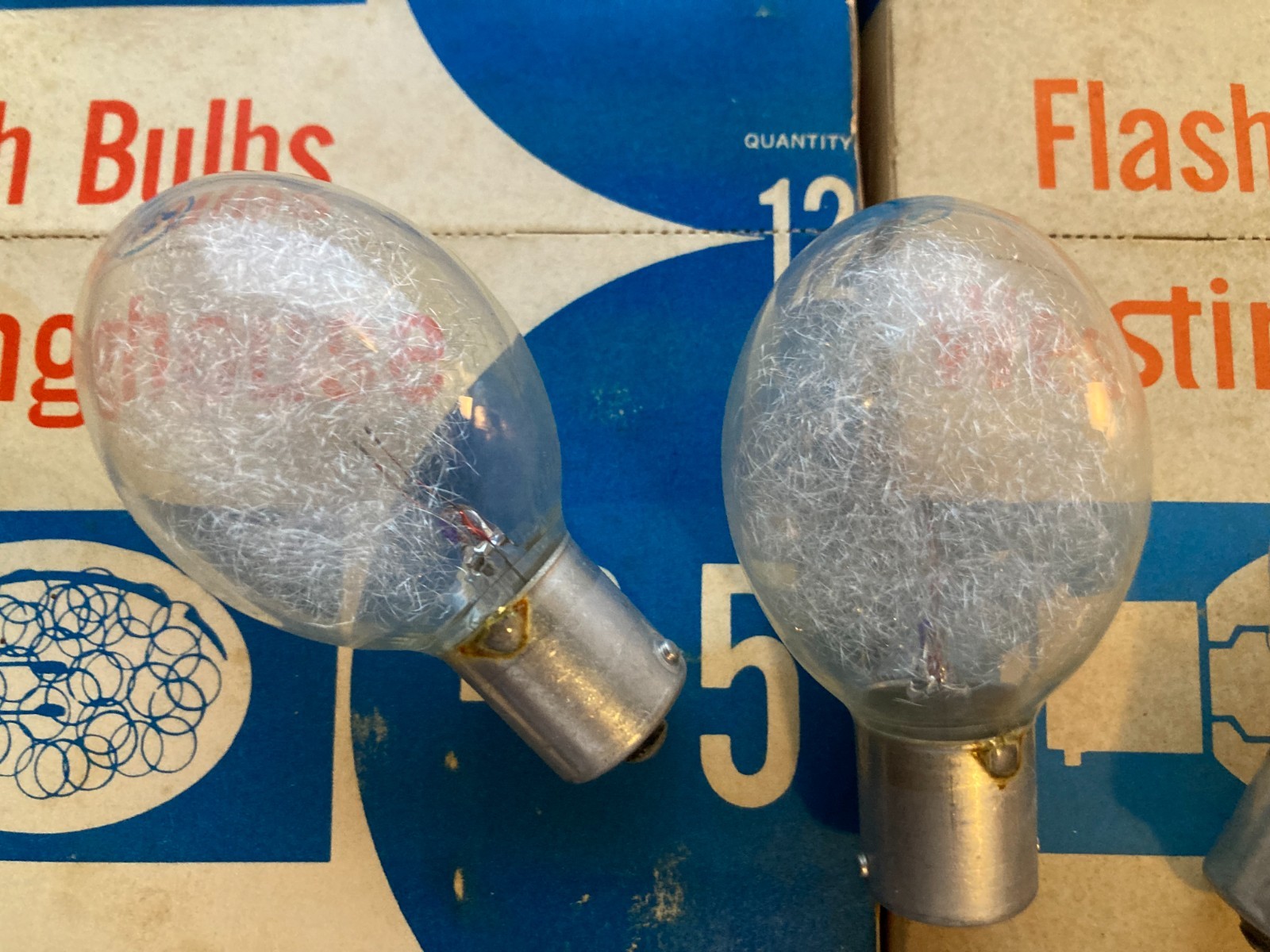 Vintage Westinghouse No. 5 Flash Bulbs Lot: 3 Sealed Sleeves + 1 Open (3 Bulbs)