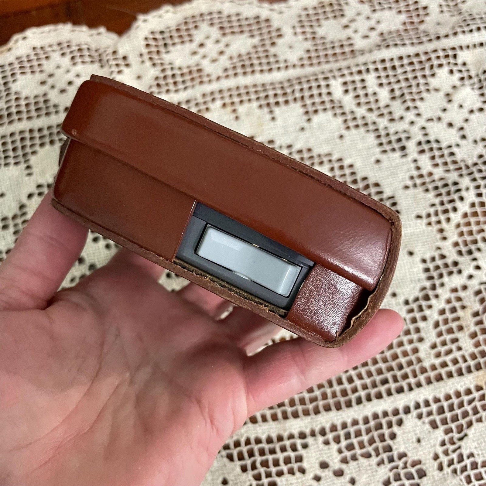 Vintage Gossen Lunasic Camera Color Finder Light Meter in Leather Case