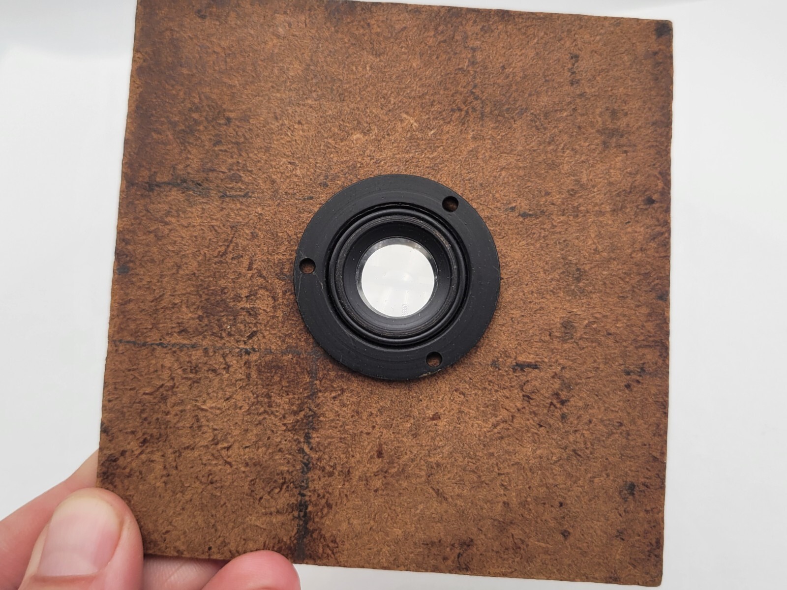 Anastigmat Series C Enlarging Lens F:6.3 on 4″ Lens Board Vintage Film Accessory
