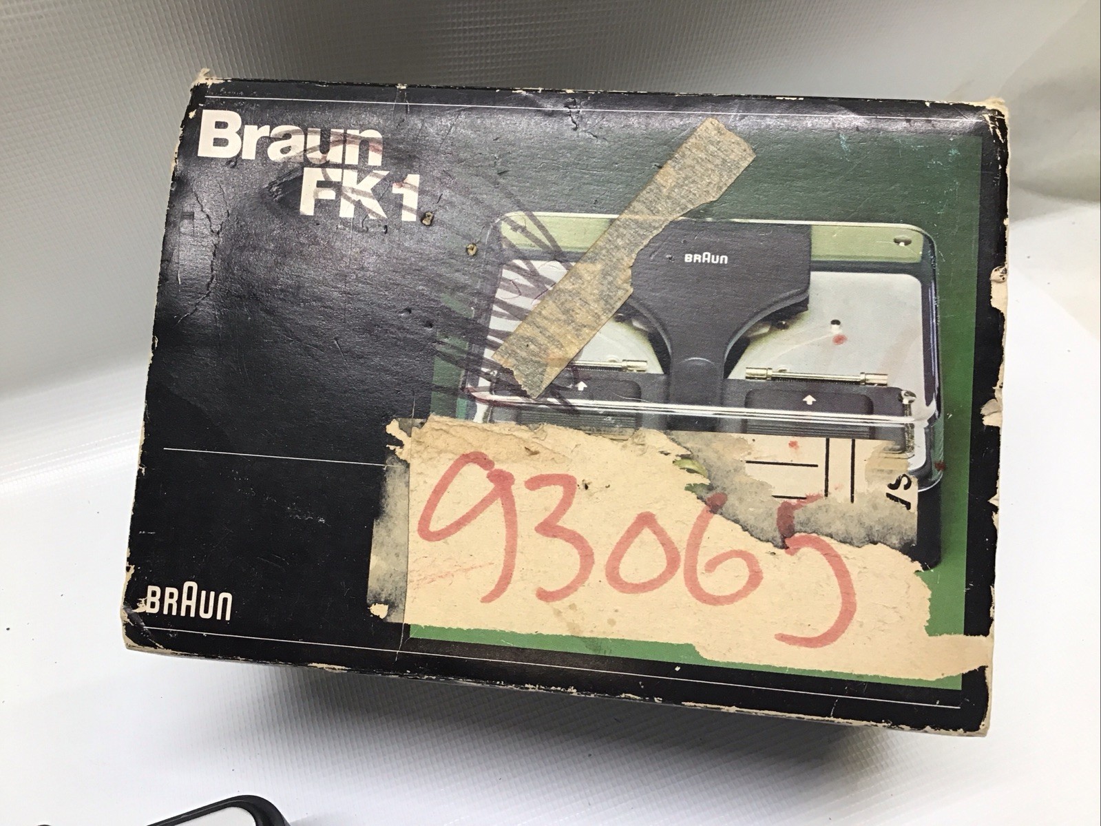 Braun AG Frankfurt/M West Germany FX-1 Motorklebepresse Super 8 Film Splicer