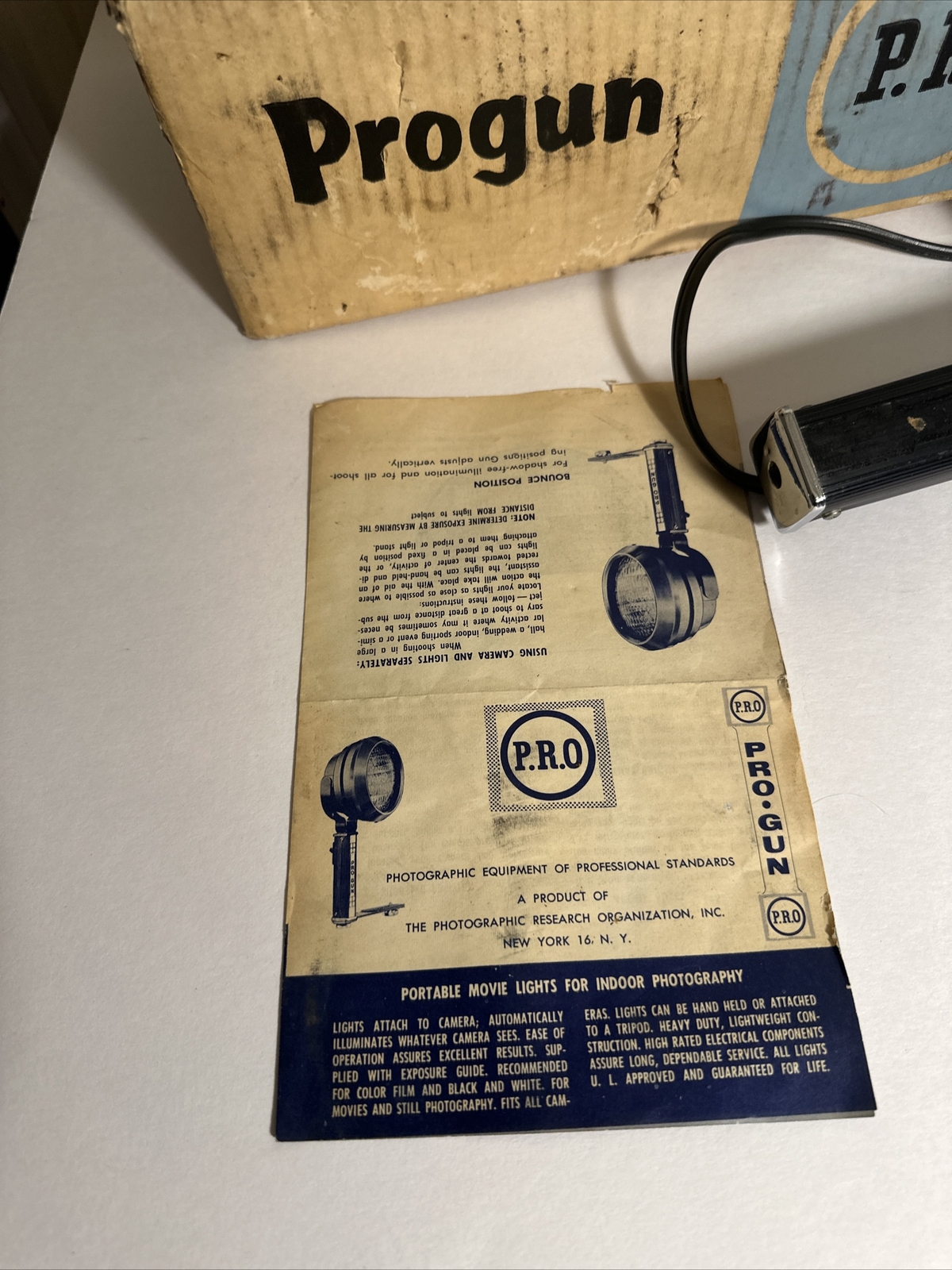 Progun Movie Lighting General Electric Uniflood Lamp