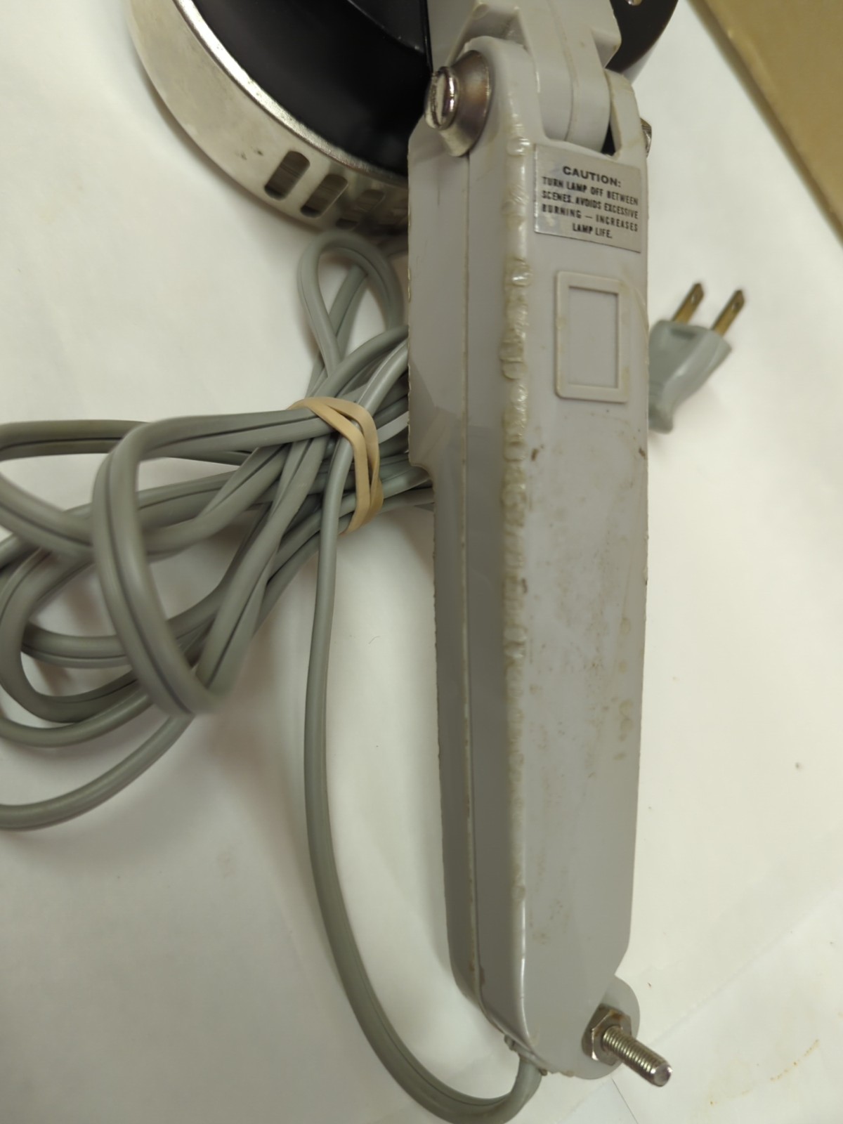 Vintage Hollywood Satellite Gun Movie Light Handheld Camera GE Lamp 120V Tested