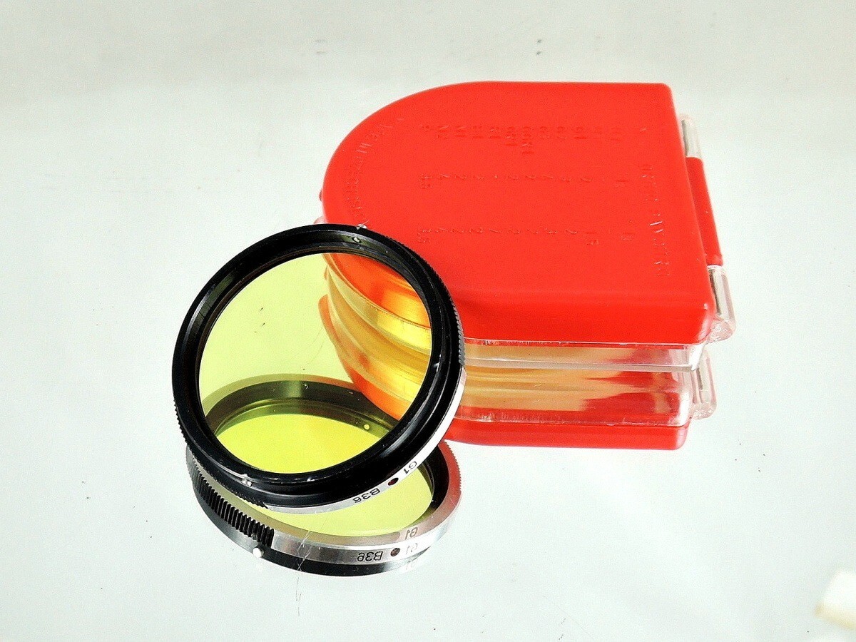 Flexaret G1 B36 Color Filter MEOPTA Genuine Accessories RARE NICE