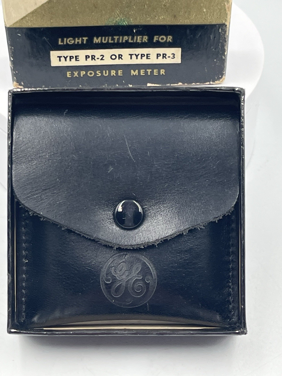 * Vintage General Electric DYNACELL P 2 Exposure meter. or TYPE PR-3 EXPOSURE