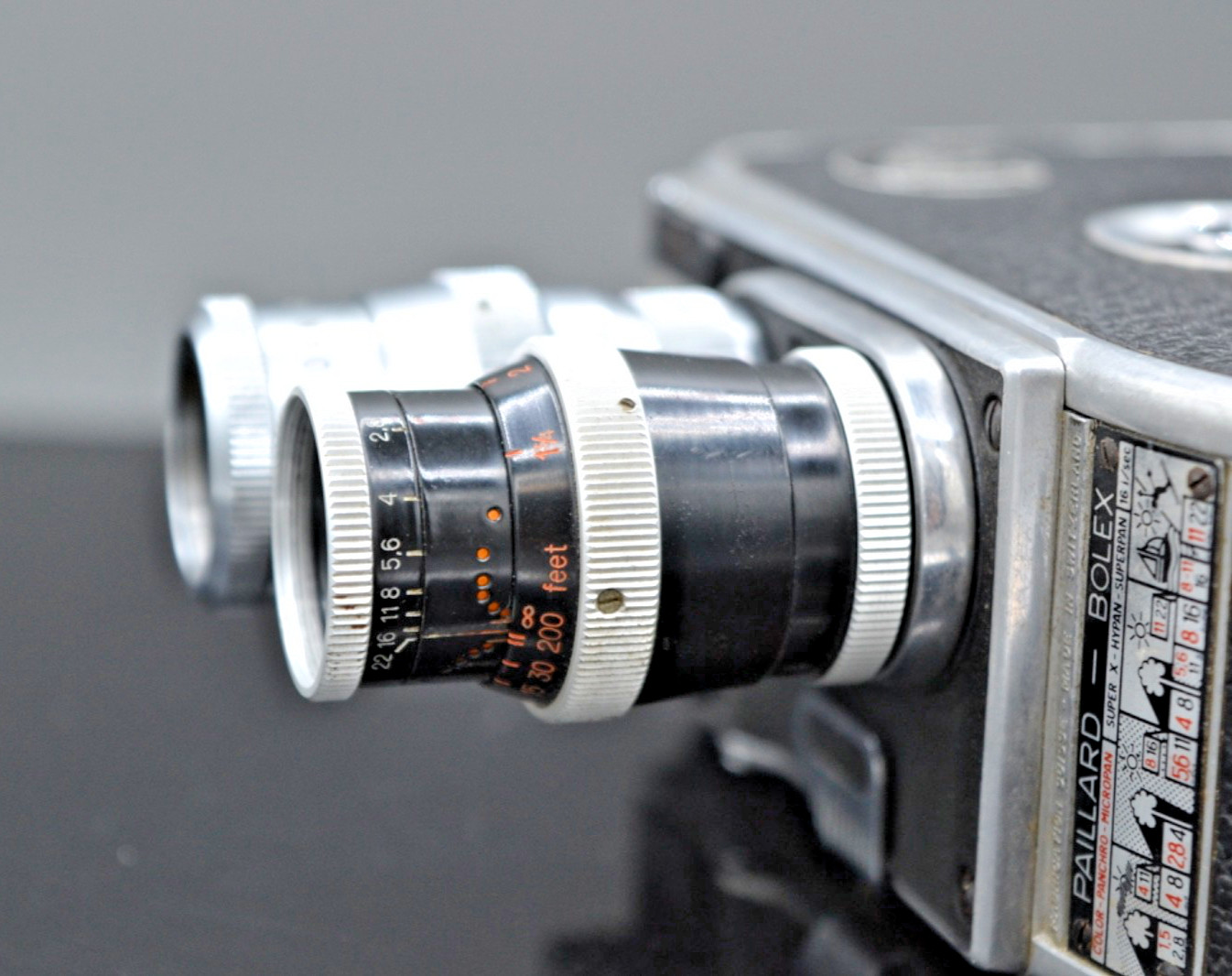Paillard bolex B8 film cine camera