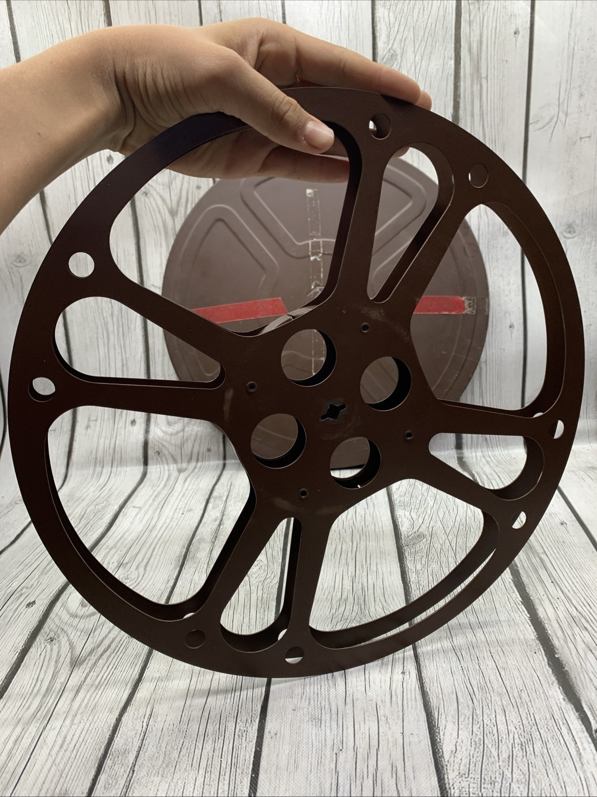 Golden Brothers Film Reel 13 3/4” W/case