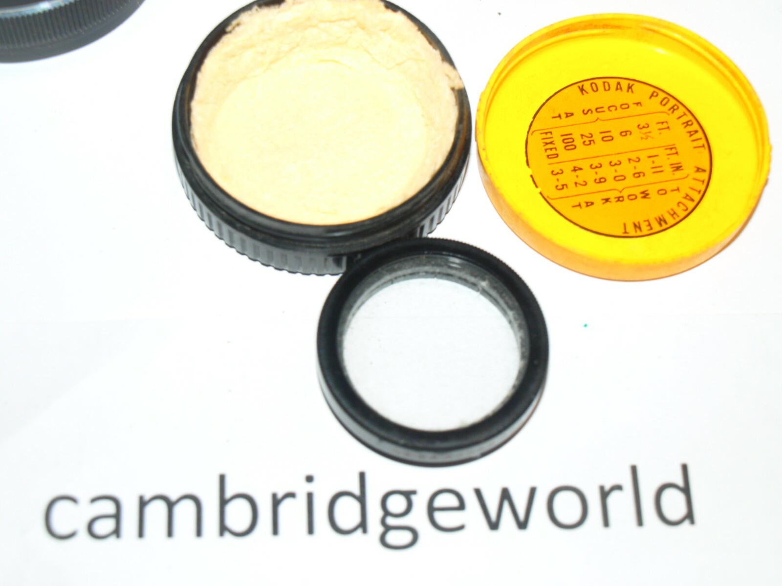 Original Kodak Portrait Attachment Filter 31.5mm SLIP ON with KODAK CASE