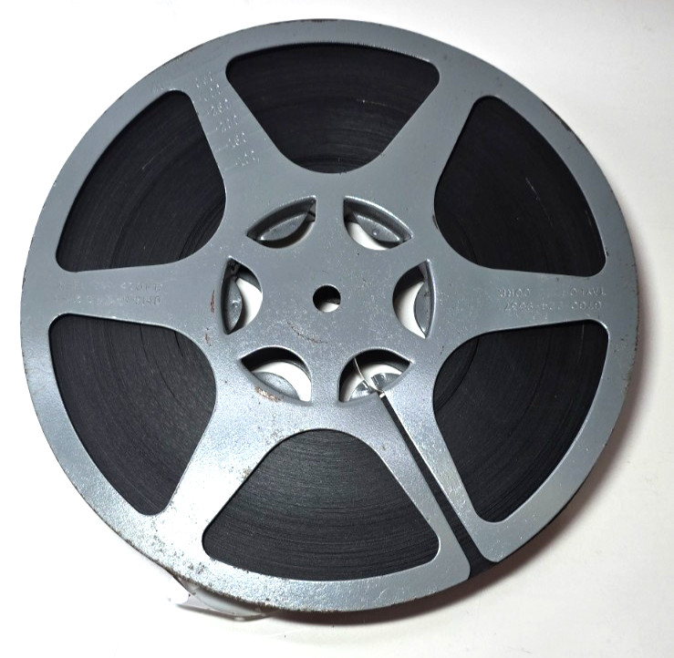 Vintage Kodak Ektachrome 7241 16mm 400ft Film Reel Tin Can EF Daylight USA