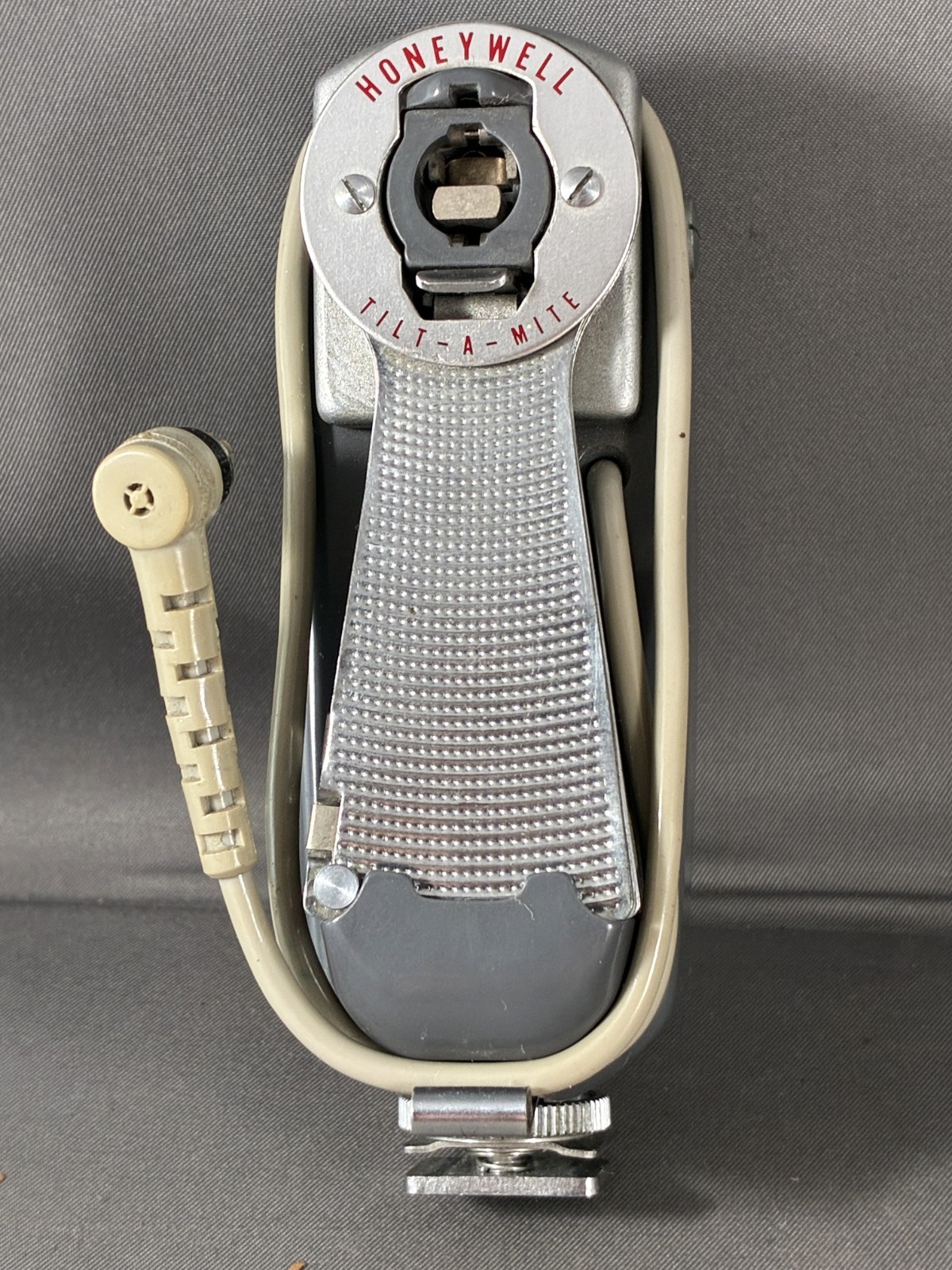 Vintage Camera Honeywell Tilt-A-Mite Flash Unit w/Case