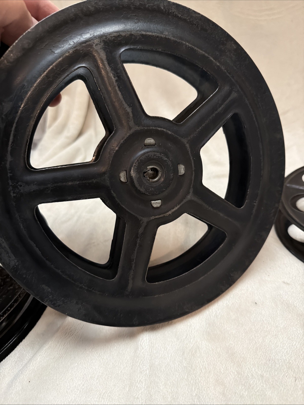 Antique Reel Lot Goldberg Brothers Film Reel Perfection Reel & Film Box Company
