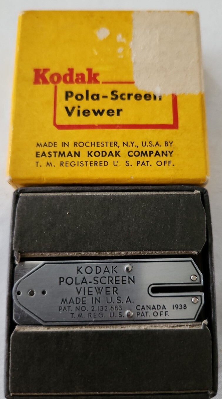 Kodak Pola-Screen Viewer