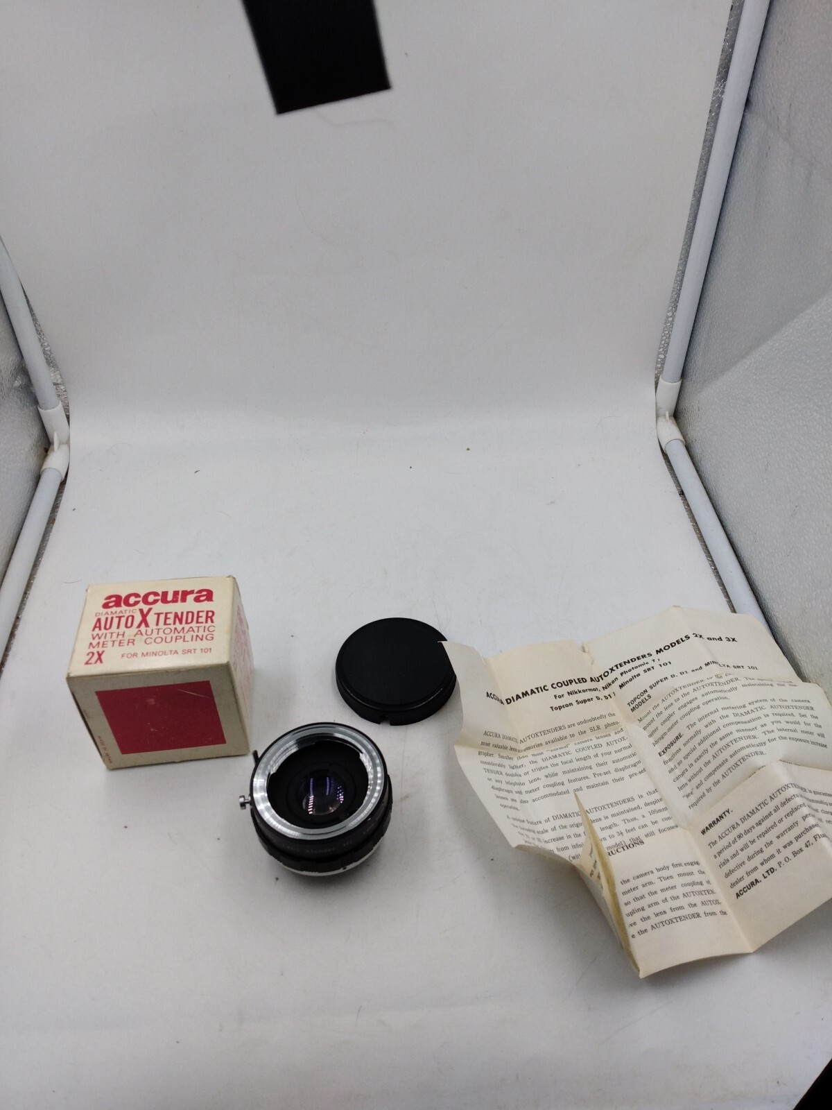 Accura Daliamatic Auto X Tender With Automatic Meter Coupling 2x For Minolta SRT