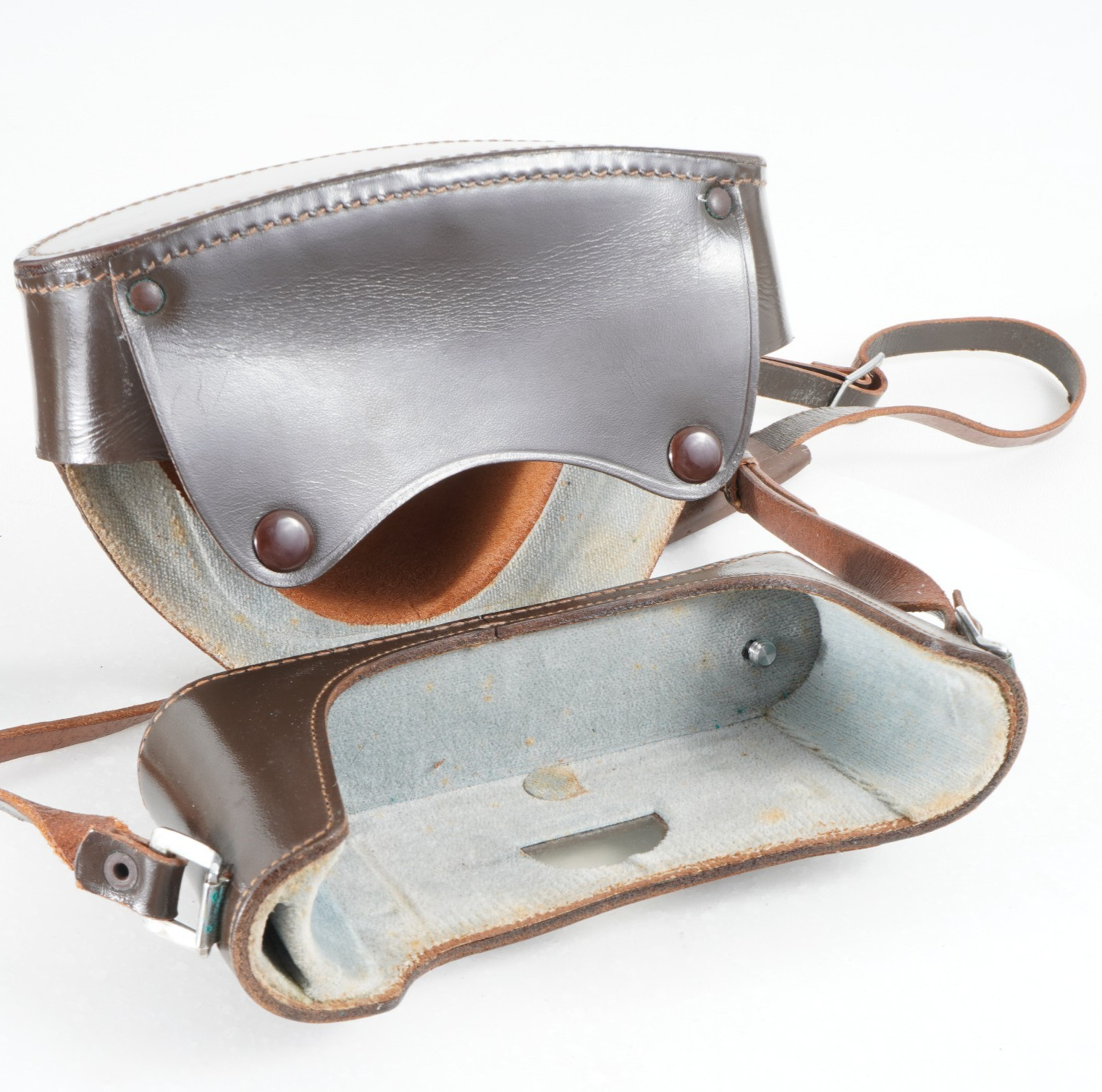 -[EX+++]LEICA 14526 IDYOO LEATHER CASE for M2/M3 W/ DUAL RANGE SUMMICRON W/STRAP