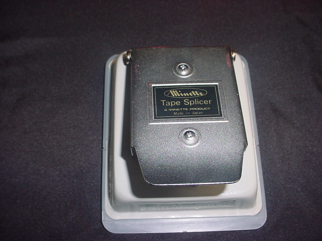 (EA300) Minette Tape Splicer for Super 8/Single 8:2 & 1 Track Sound /Silent Film