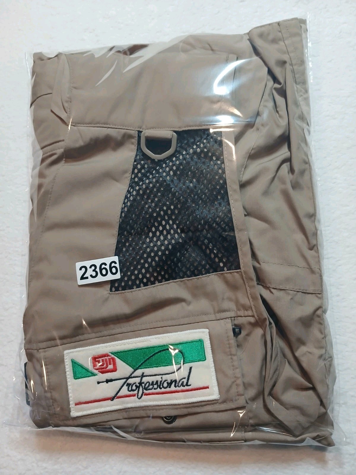 Vintage Fuji Film Professional Media Press Vest Photographer Korea 1980s Size L