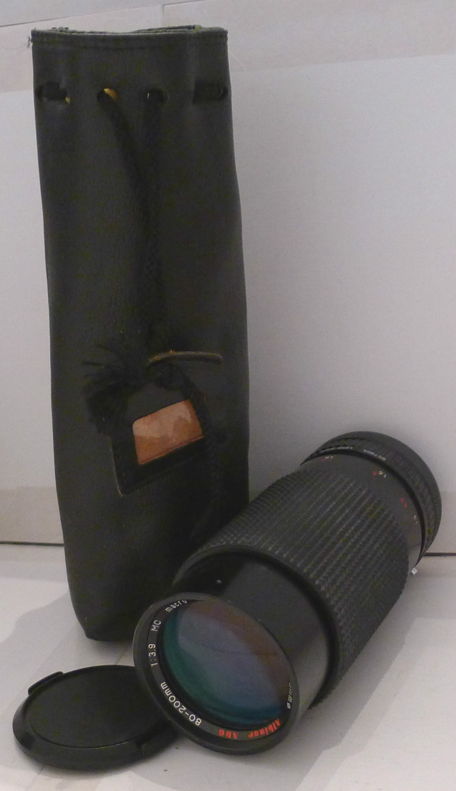 Film Camera Lens Albinar ADG 80-200mm 1:3.9 MC Macro Zoom +Case – TESTED