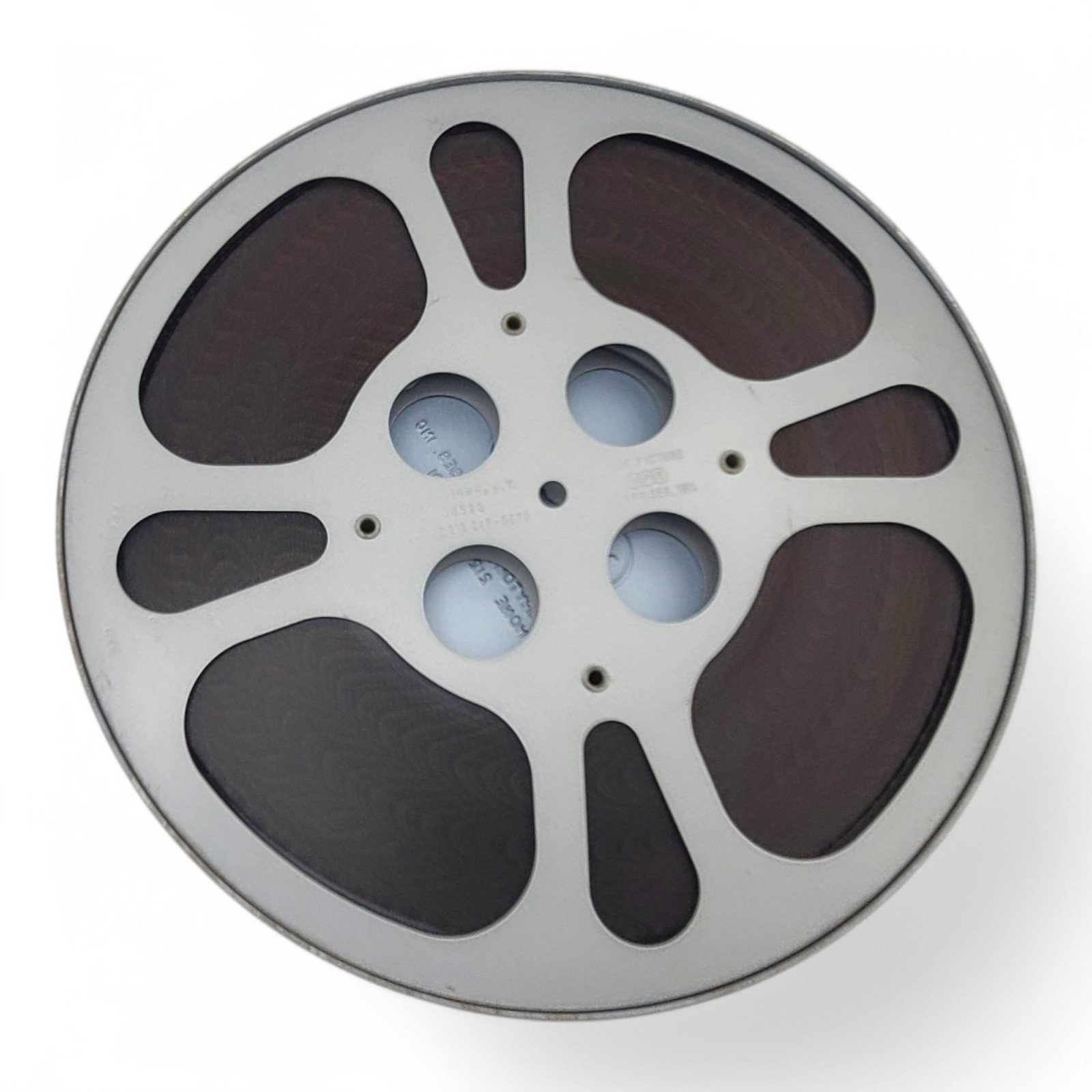 Vintage Film MPE Motion Picture Reel Case Canister Movie Film Box 10″ Life On Th