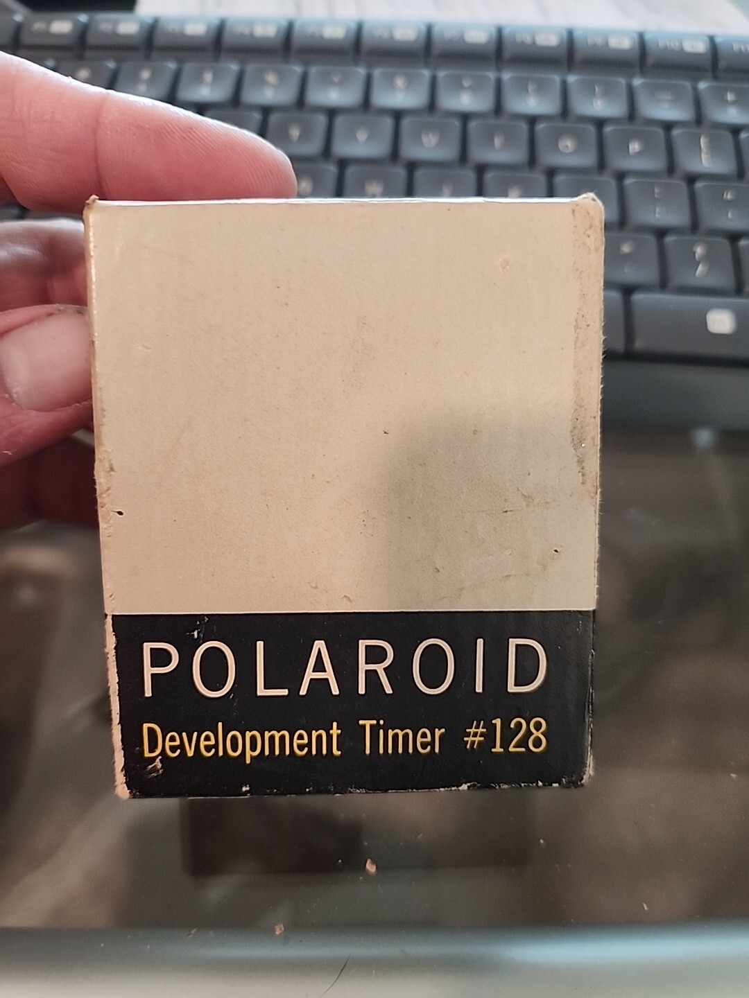 Polaroid 128 Development Timer + Box. Not Tested