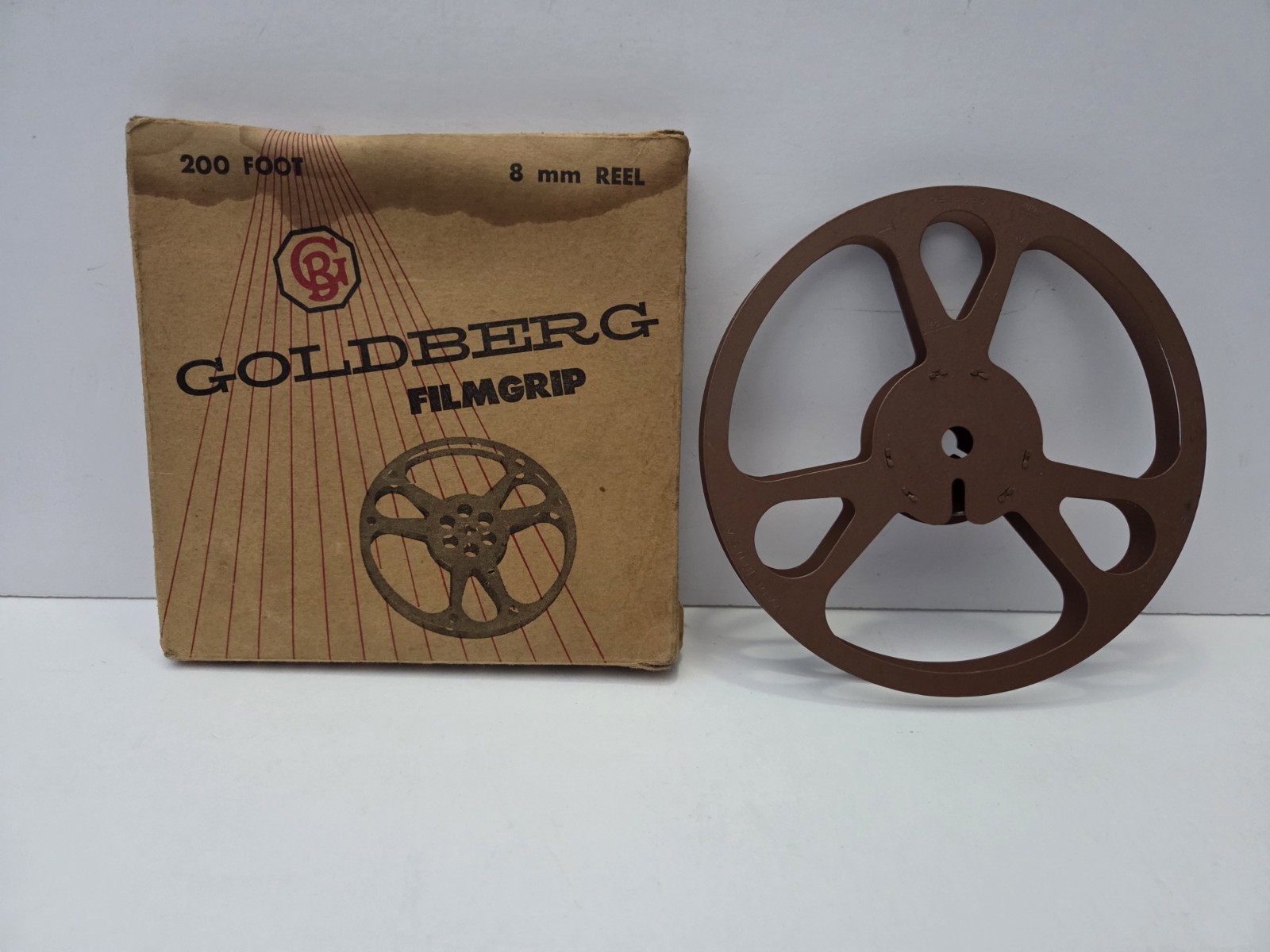 Vintage NEW Old Stock Goldberg Filmgrip 8mm Reel 200’
