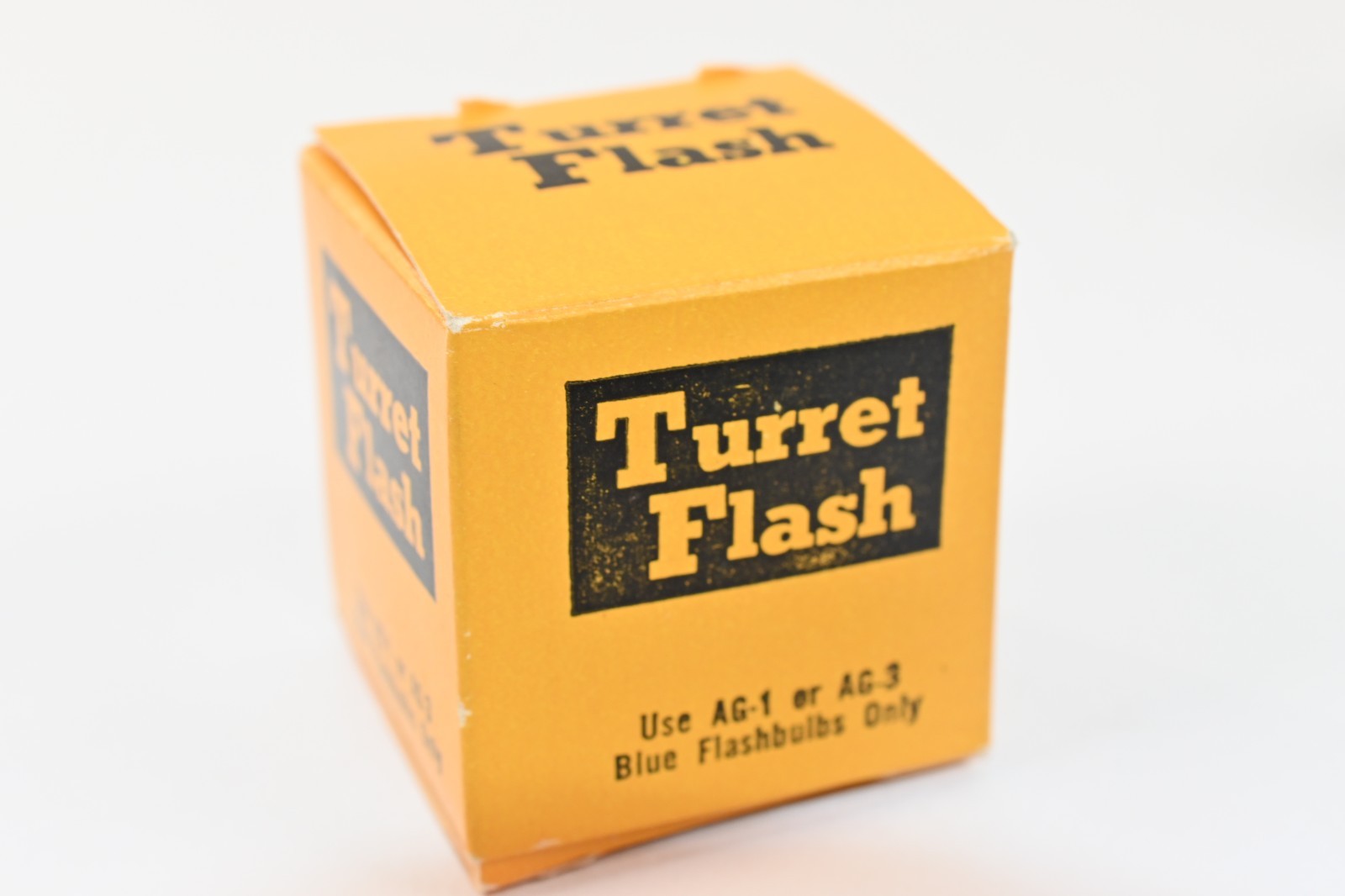 Vintage Turret Flash Camera Accessory Uses AG-1/AG-3 Original NOS