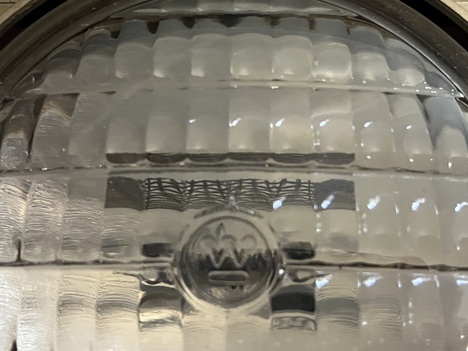 VTG Lott a Lite with DWA General Electric Sealed Beam Lamp w/Box WORKS