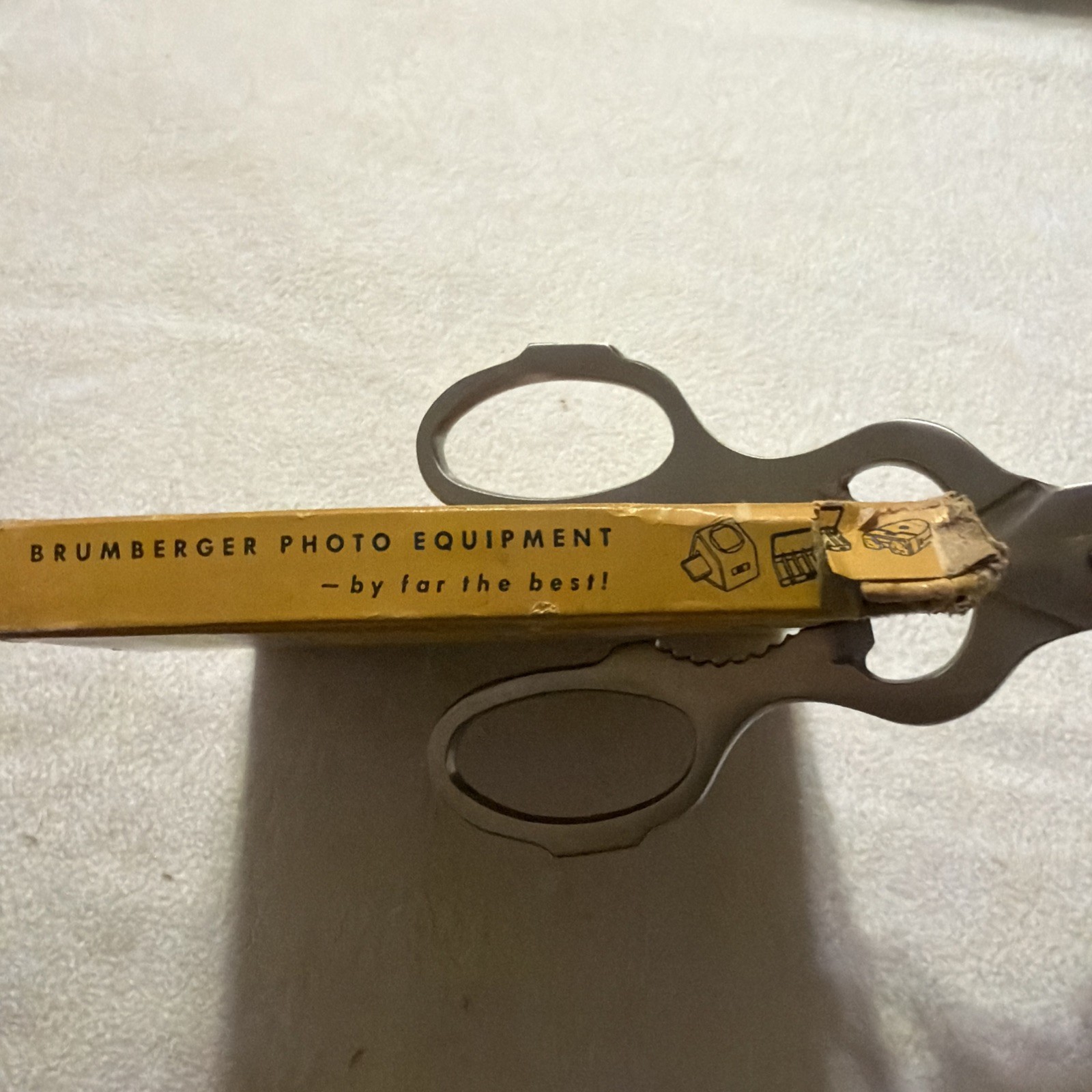 Set of 2 vintage Brumberger Reel And Can 8mm 200ft #1018 Tempered Steel Movie