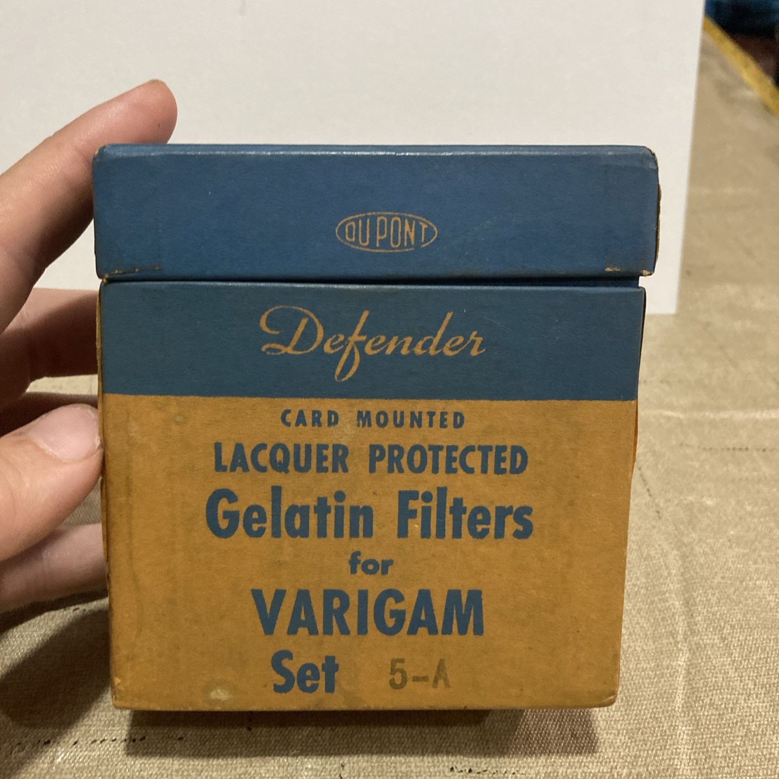 10 Defender Gelatin Filters W/ Box For Varigam Set 5-A