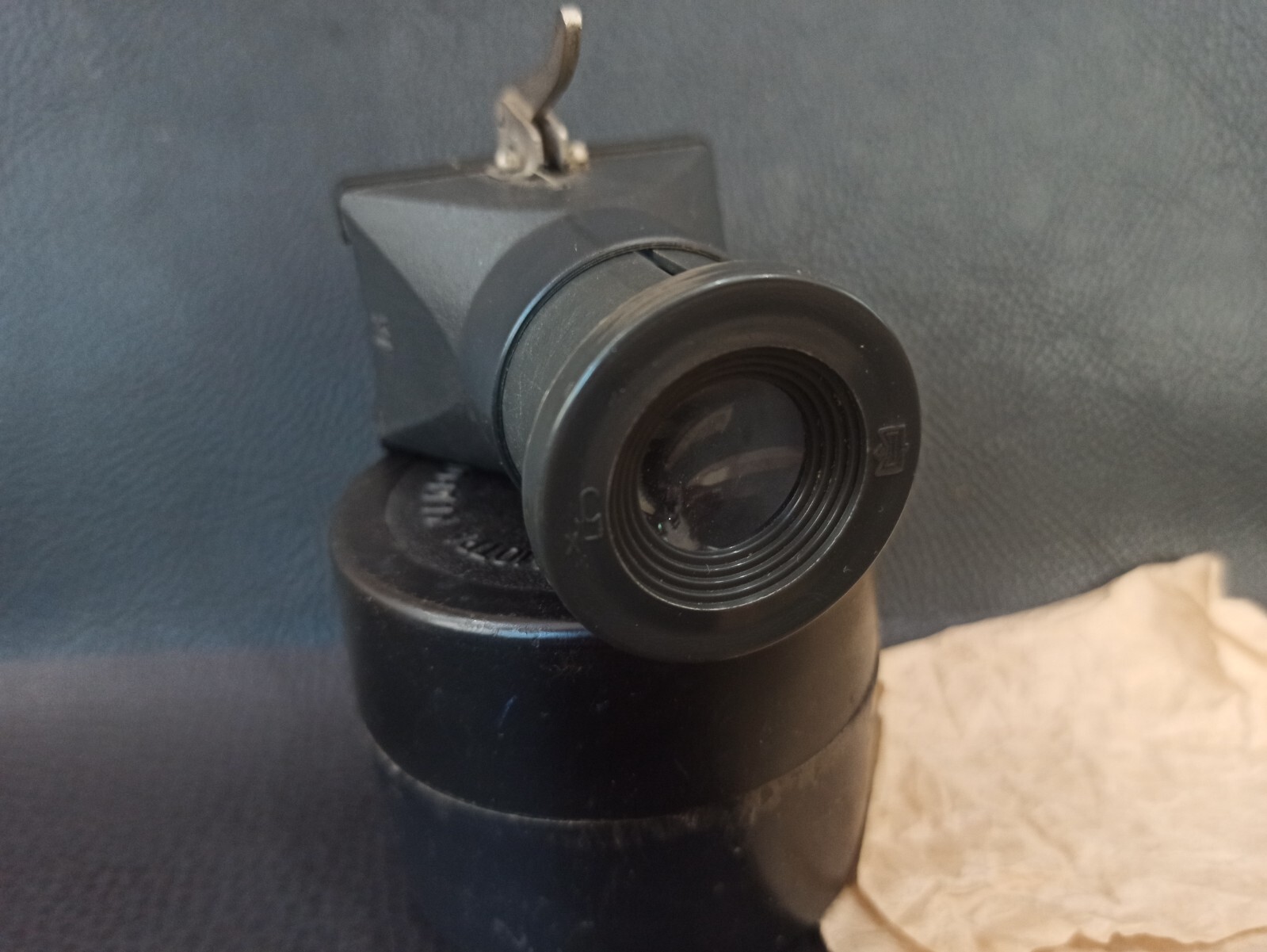Vintage Magnifying Loupe L-5 For Viewing Film Frames USSR