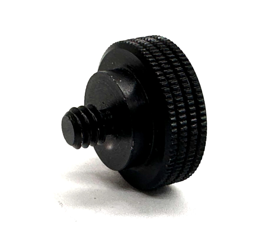 VTG 1/4 Inch Knurled Camera Mount Screw Male / Female – Machined Aluminum 1 pc
