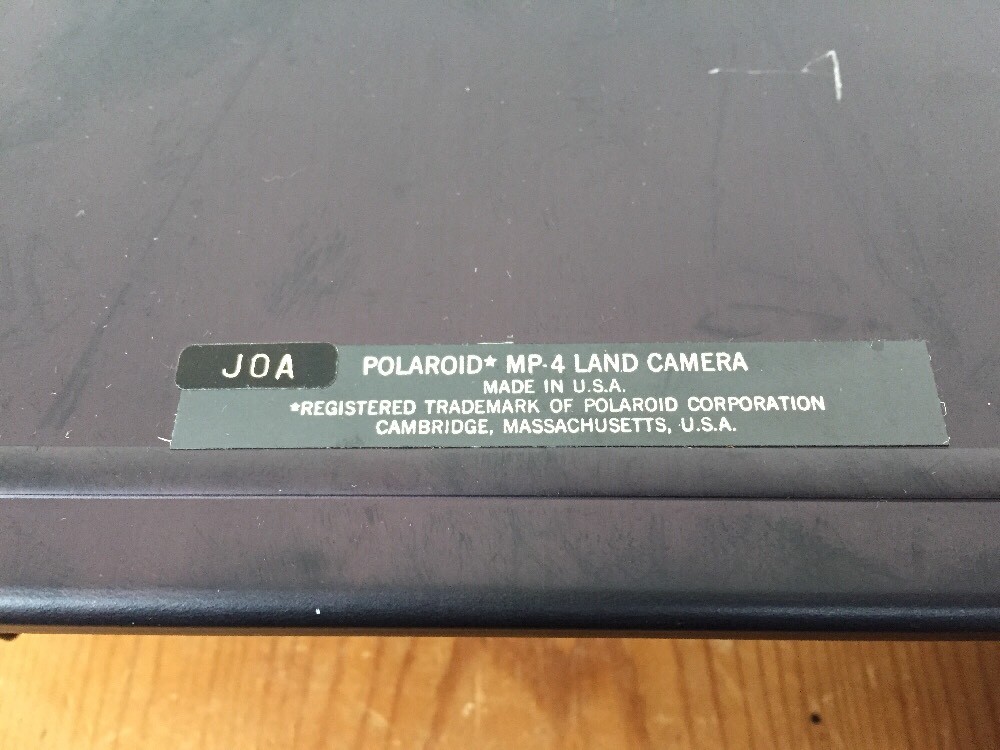 Vintage Polaroid MP4 Land Camera Parts Sliding Head Film Holder