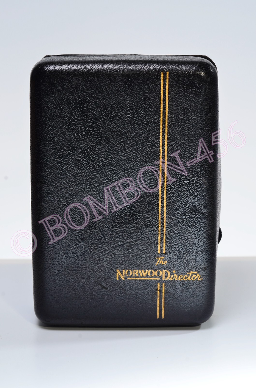 VINTAGE THE NORWOOD DIRECTOR EXPOSURE METER MODEL B CASE NEEDLE MOVES.