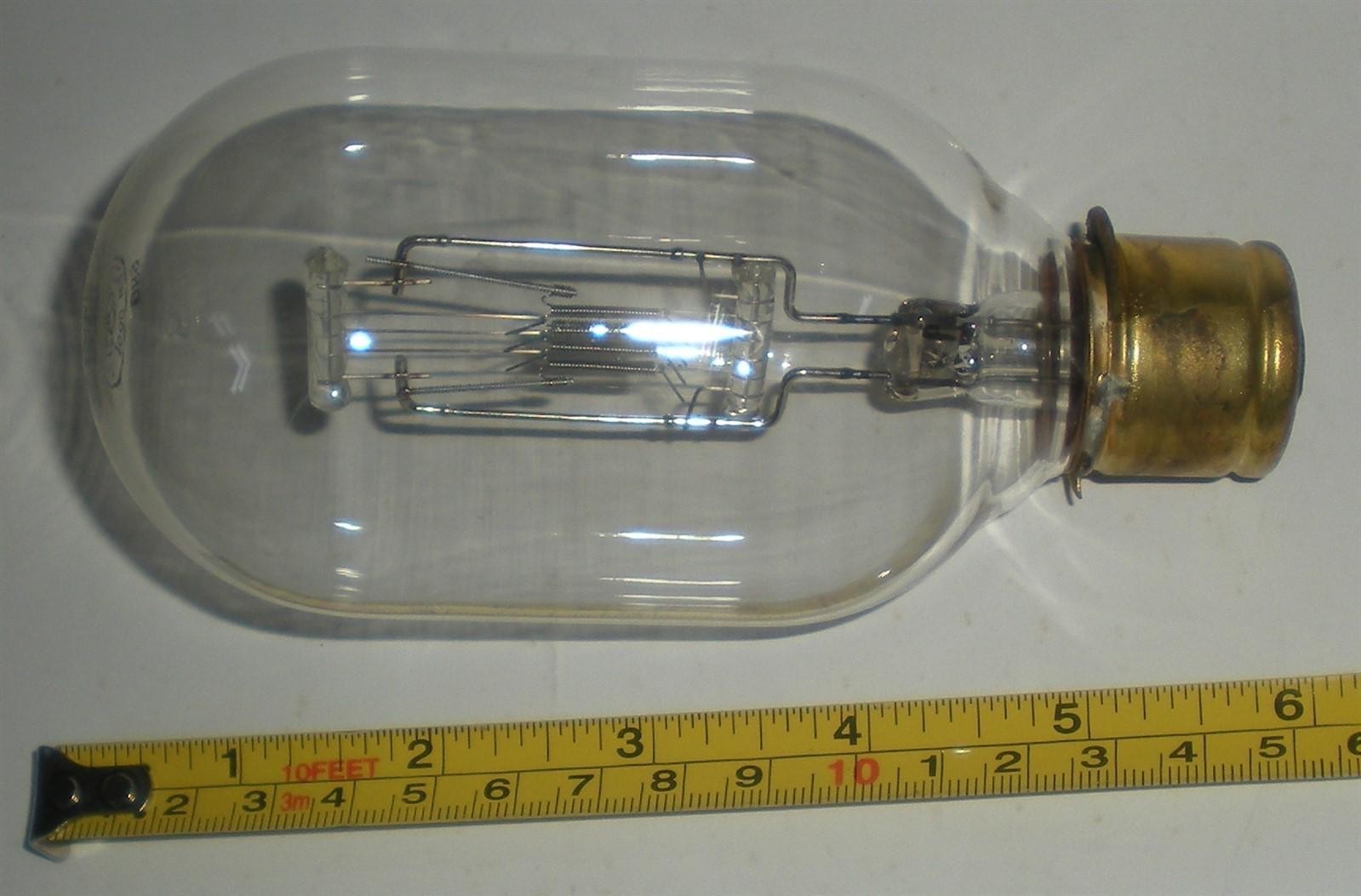 PROJECTOR FILM BULB LAMP GE GENERAL ELECTRIC PROJECTION DRS PH/1M/T20 MP MED 115