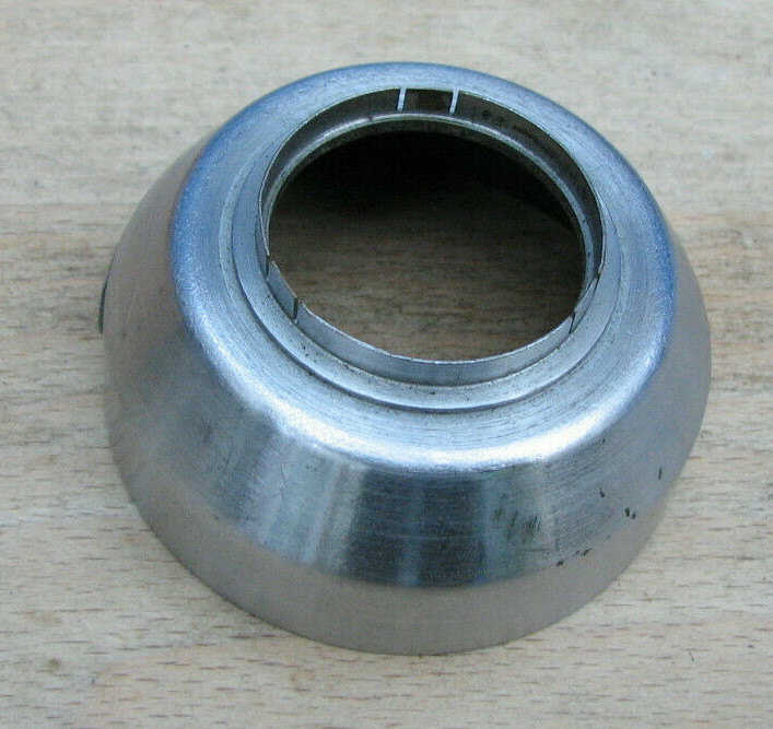27mm push fit slip on brass GB lens hood shade