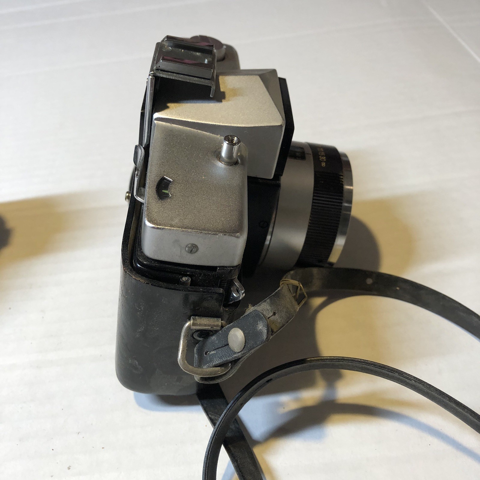 Vtg Sears SL 9 Camera With Leather Case And Electronic Light Meter With Case CSN