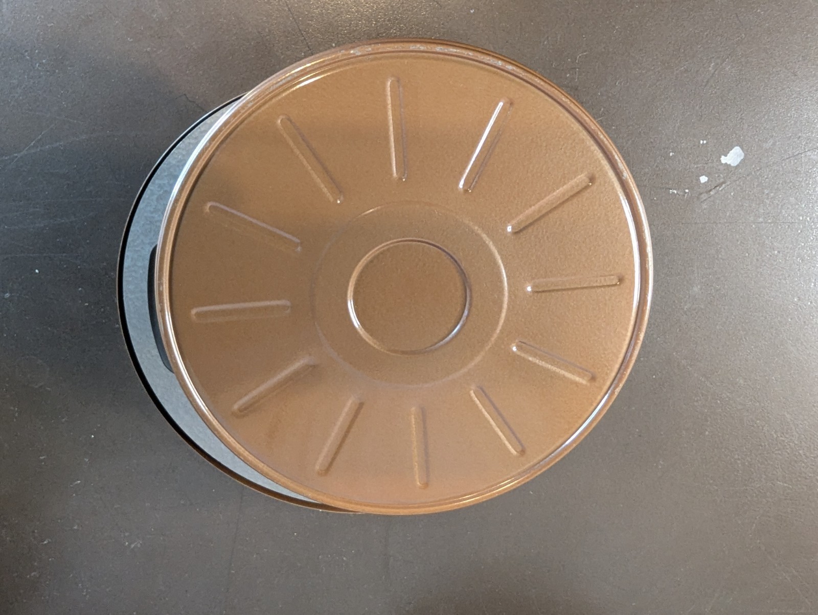Vintage 8mm 400 Ft Steel Movie Reel, Gaumont-British can