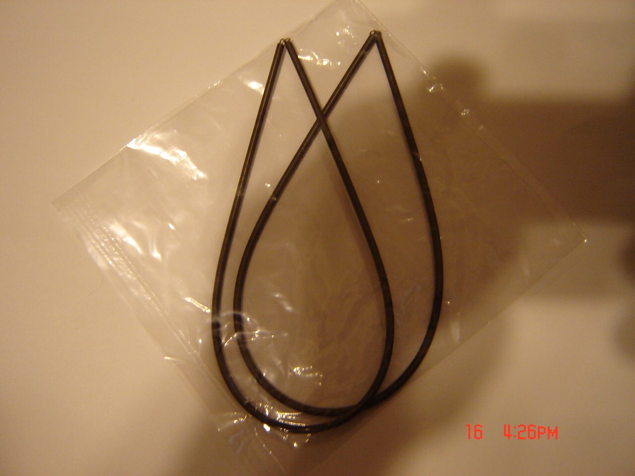 Keystone Model K-80 Projector Belts, 2 Wire Spring Belts , New