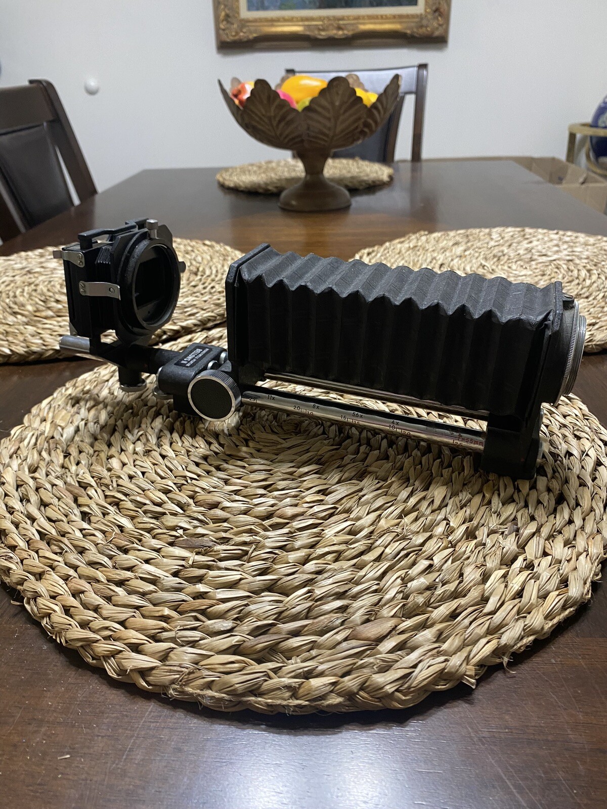 Honeywell Pentax Bellow II With Asahi Pentax Slide Copier Attachment ~ Japan