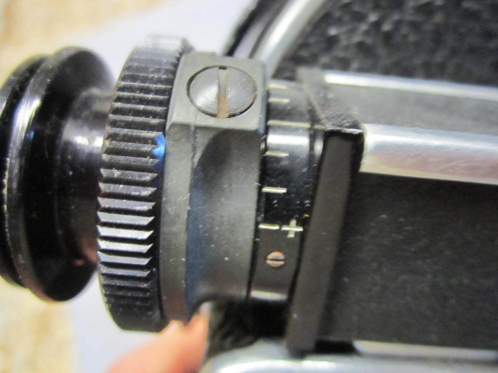 NEW ’10X VIEWER DIOPTER EYEPIECE ADJUSTMENT RING’ PART Bolex 16mm movie camera