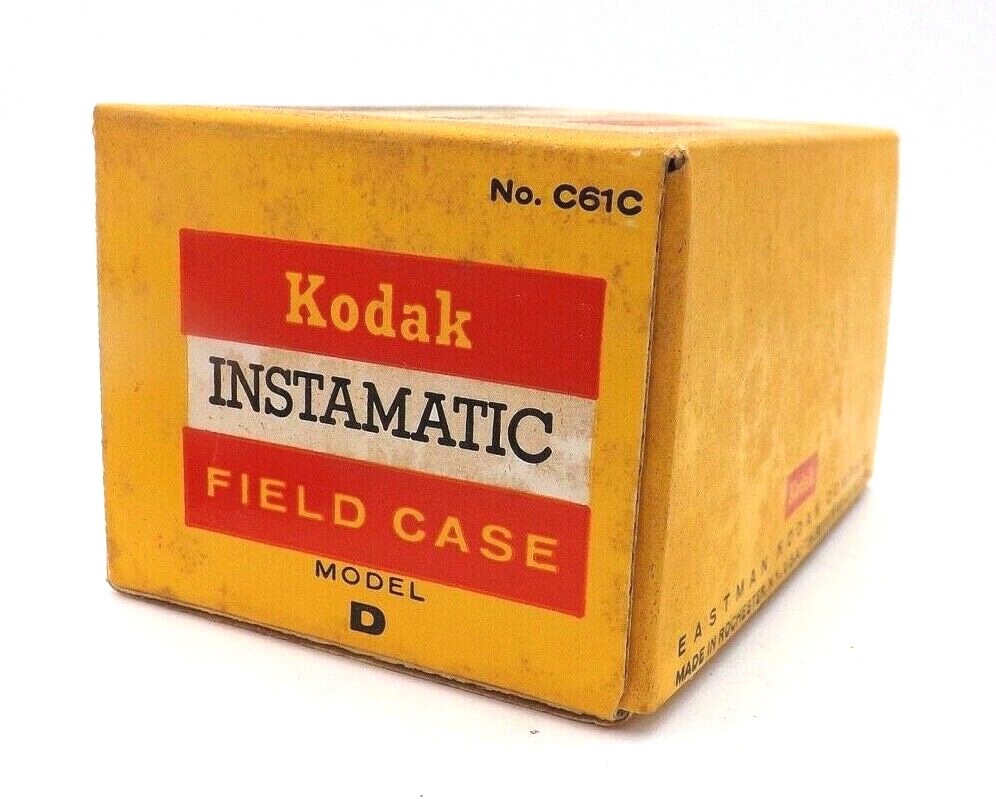 Kodak Instamatic Field Case Model D 100, 104, Hawkeye & Hawkeye F No. C61C