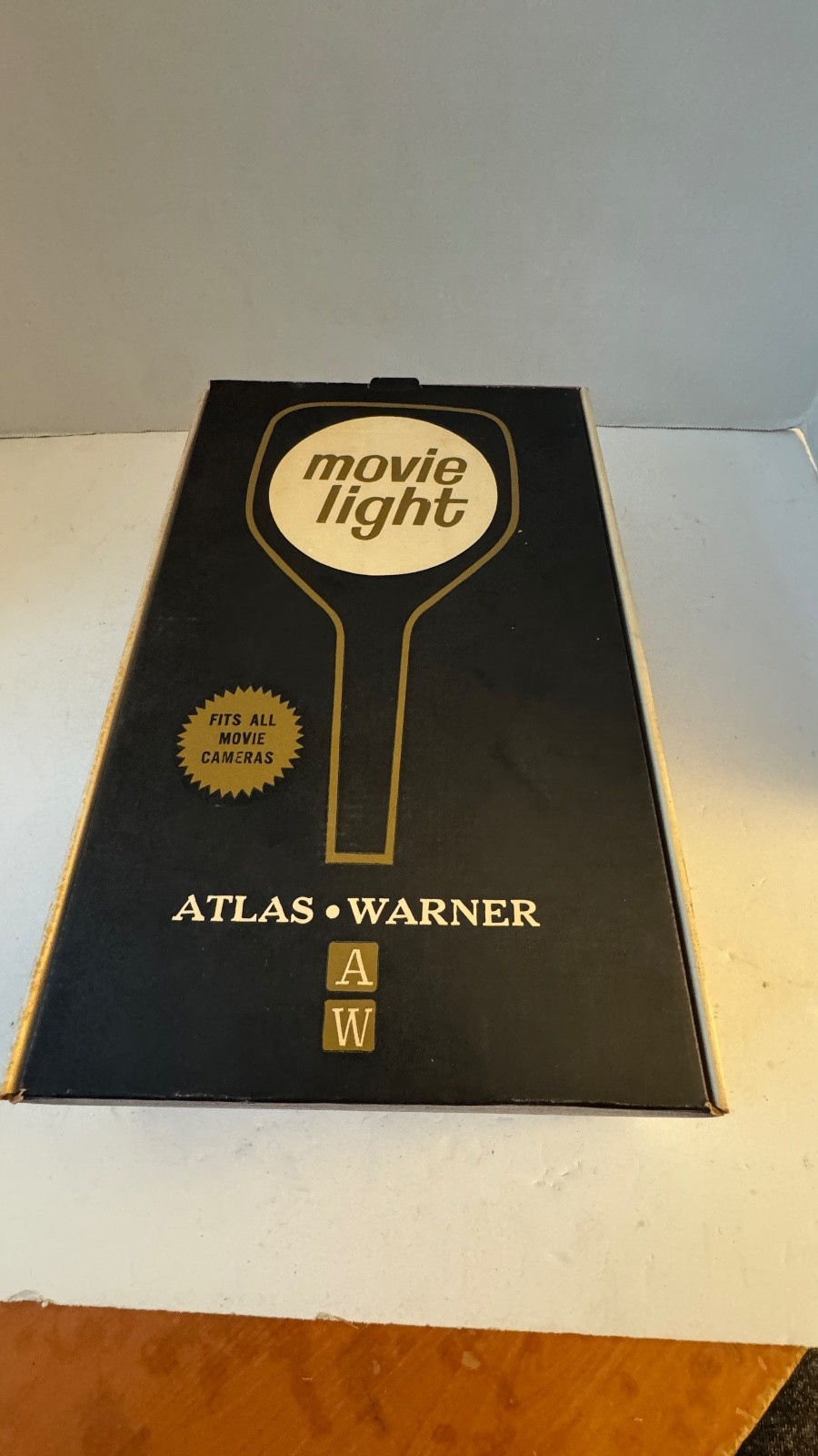 Atlas Warner AW Movie Camera Light Model 1210 NOS NIB Vintage
