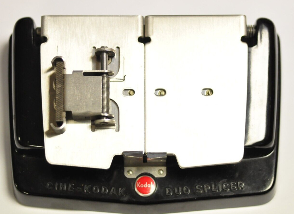 Kodak Duo 8mm and 16mm movie film splicer.