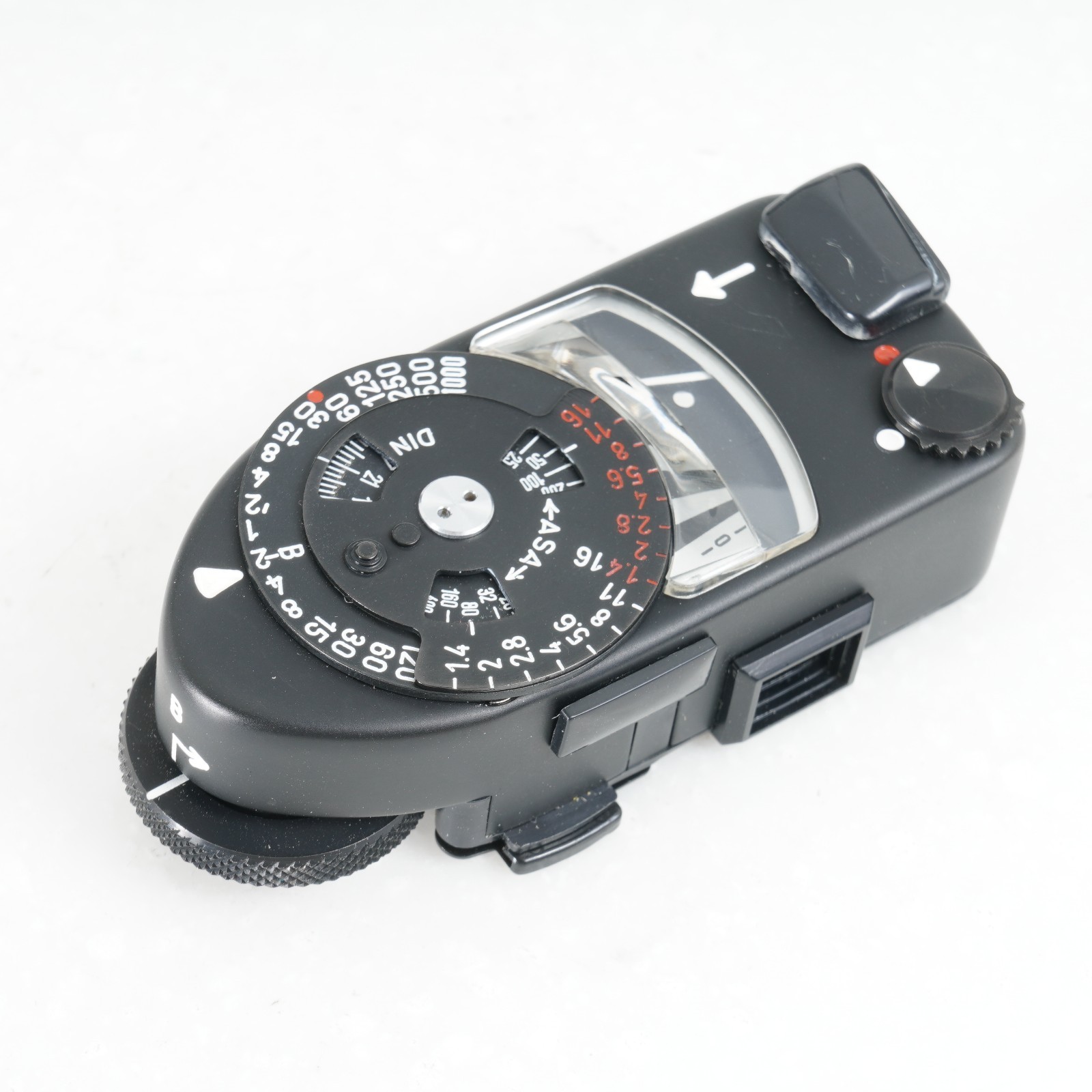:[EX+++] Leica MR-4 Black Chrome Light Meter w/ Box for M3 M2 M4 MP – Works!