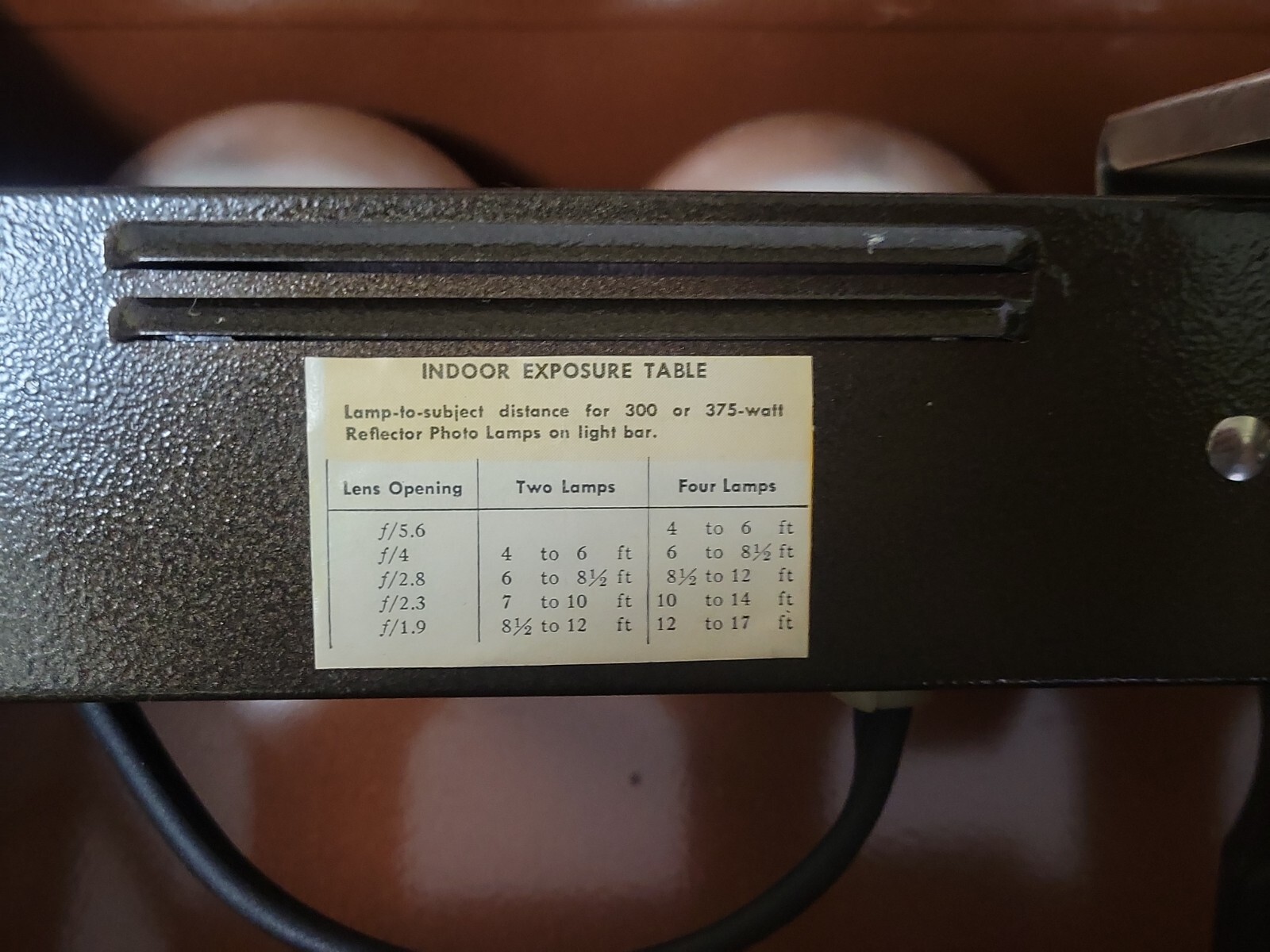 Vintage ACME Lite Mov-E-Lite With Metal Case~Nice Condition