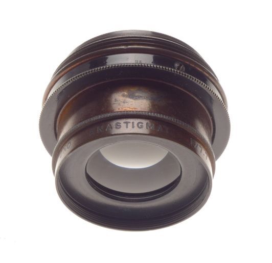 Aldis uno anastigmat brass lens f7.7 no.1 6inch focus large format photography