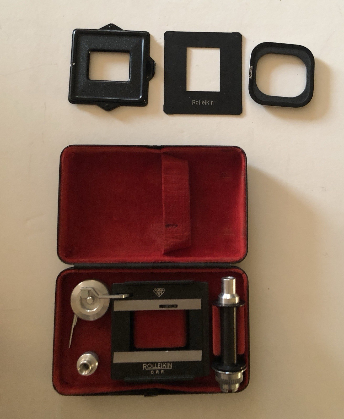 Vintage Roleikin Adapter Set In Hard Case Germany